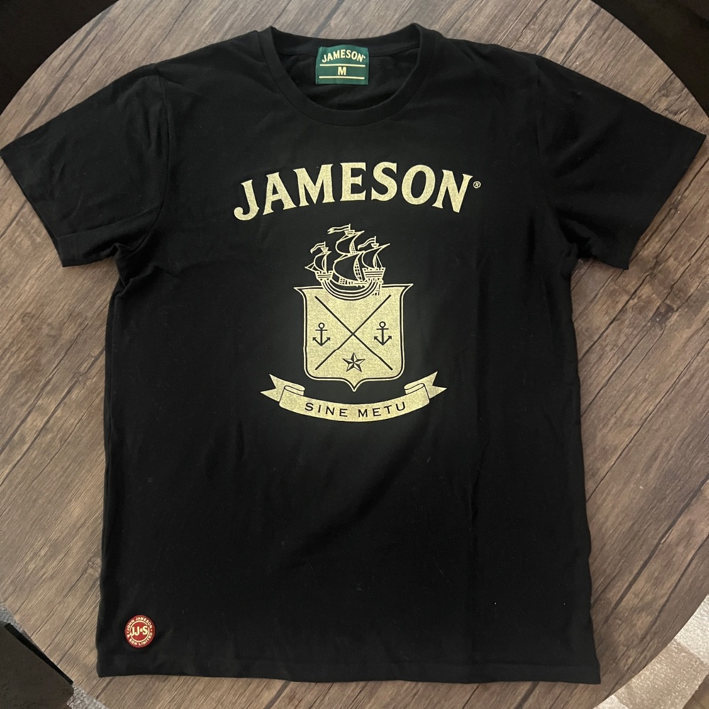Black Jameson T Shirt from Jameson Distillery in Ireland Men’s Medium